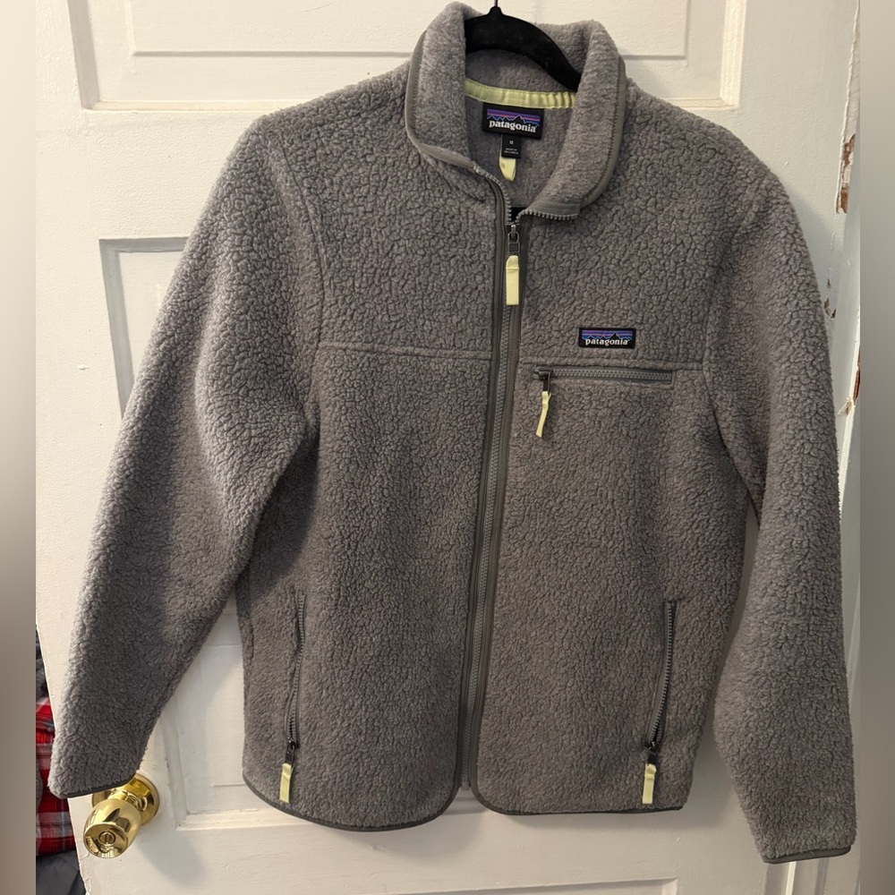Patagonia Gray Fleece Jacket